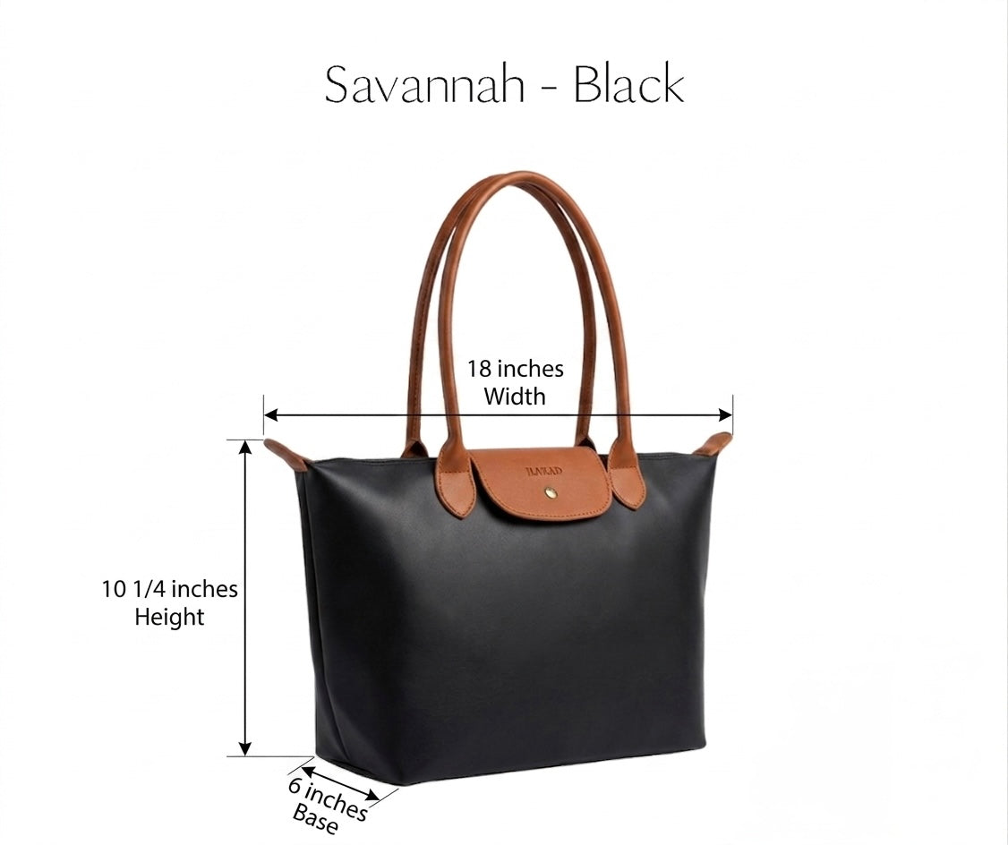 Ilakad Savannah Leather Tote Bag (3 COLORS)