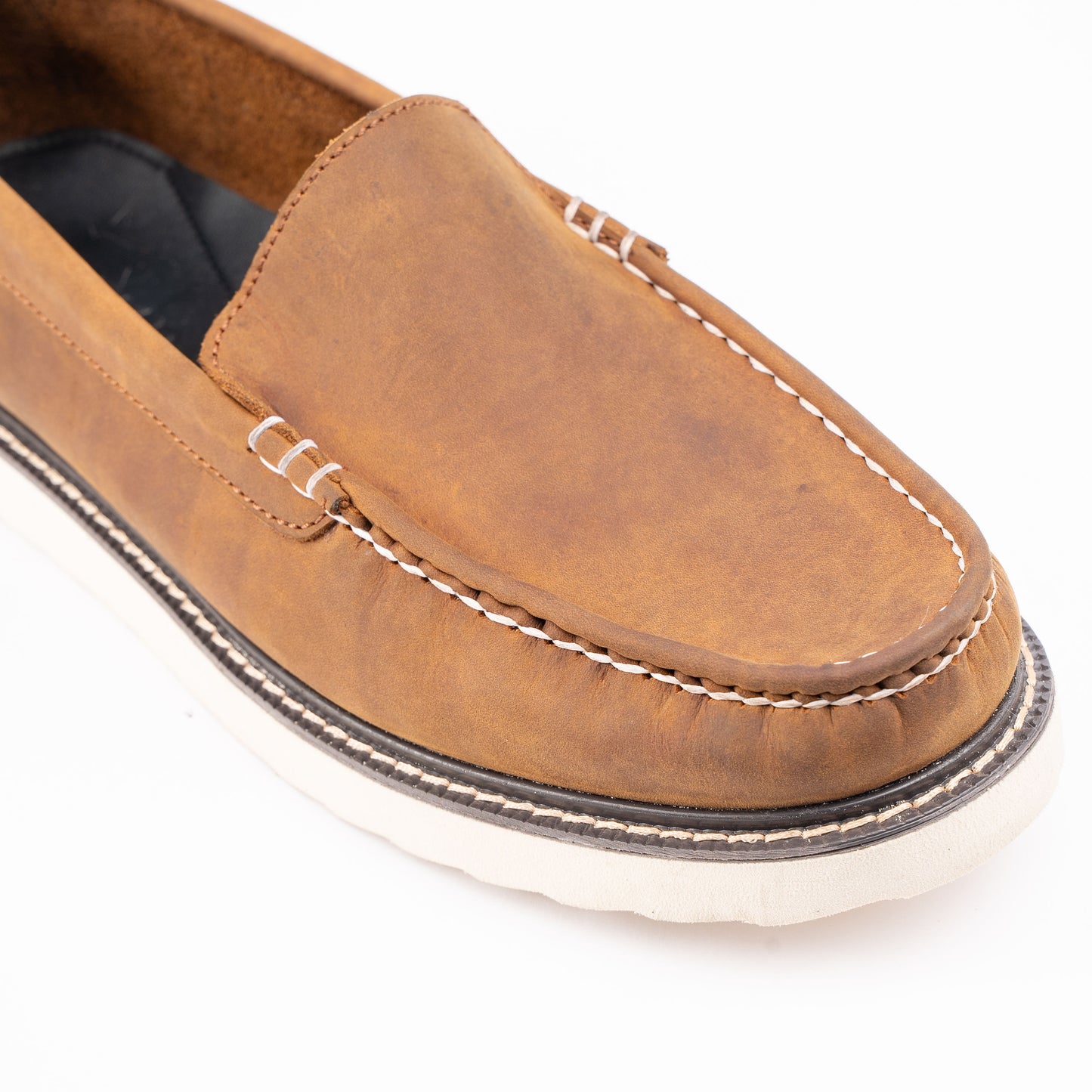 Ilakad Trevor LITE Zac Brown Loafer Rubber Outsole Smart Casual Formal Genuine Leather Shoes Marikina Made
