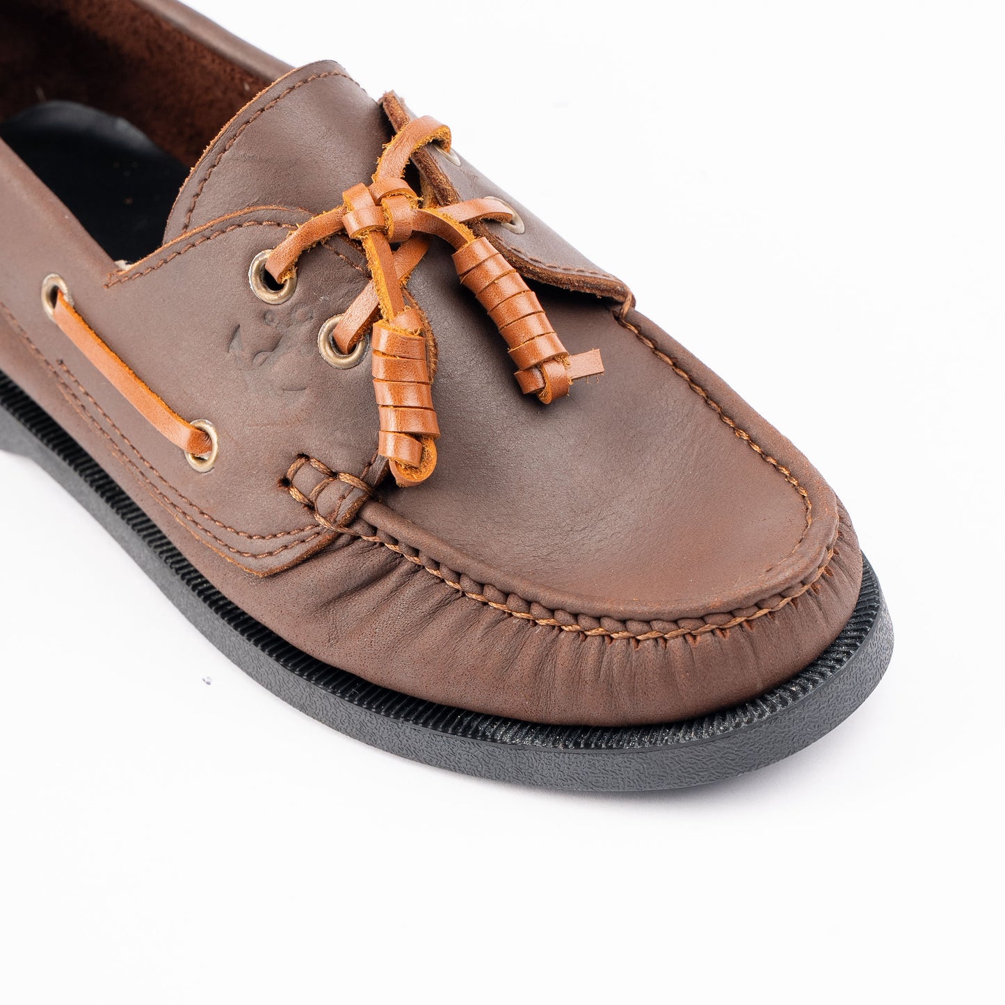 Ilakad Leo Brown Boat Shoes Topsider Men Genuine Leather Shoes Marikina Made