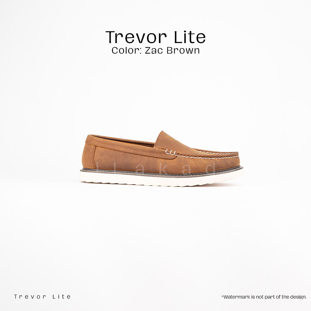 Ilakad Trevor LITE Zac Brown Loafer Rubber Outsole Smart Casual Formal Genuine Leather Shoes Marikina Made