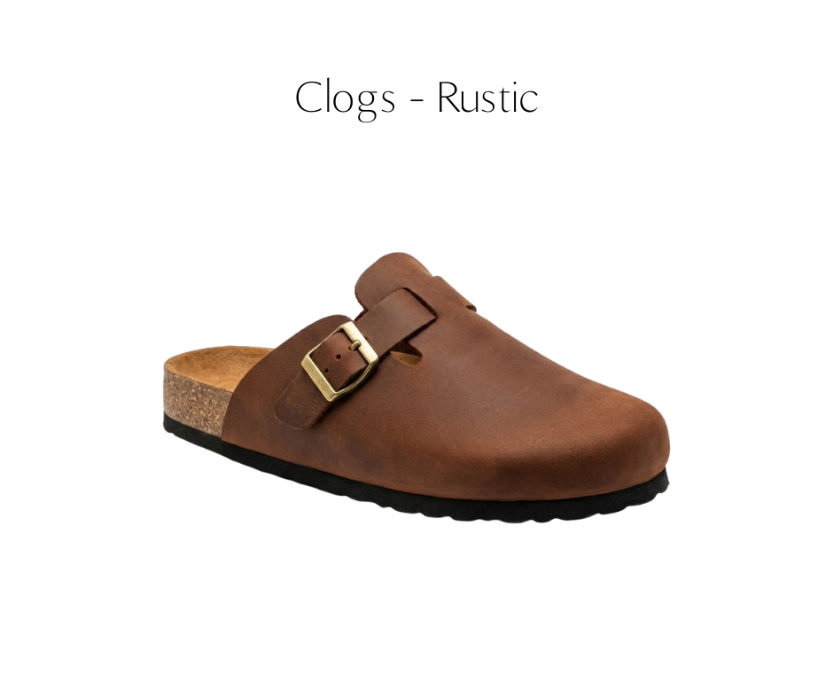 Ilakad Clogs - Rustic Men Genuine Cow Leather Marikina Made