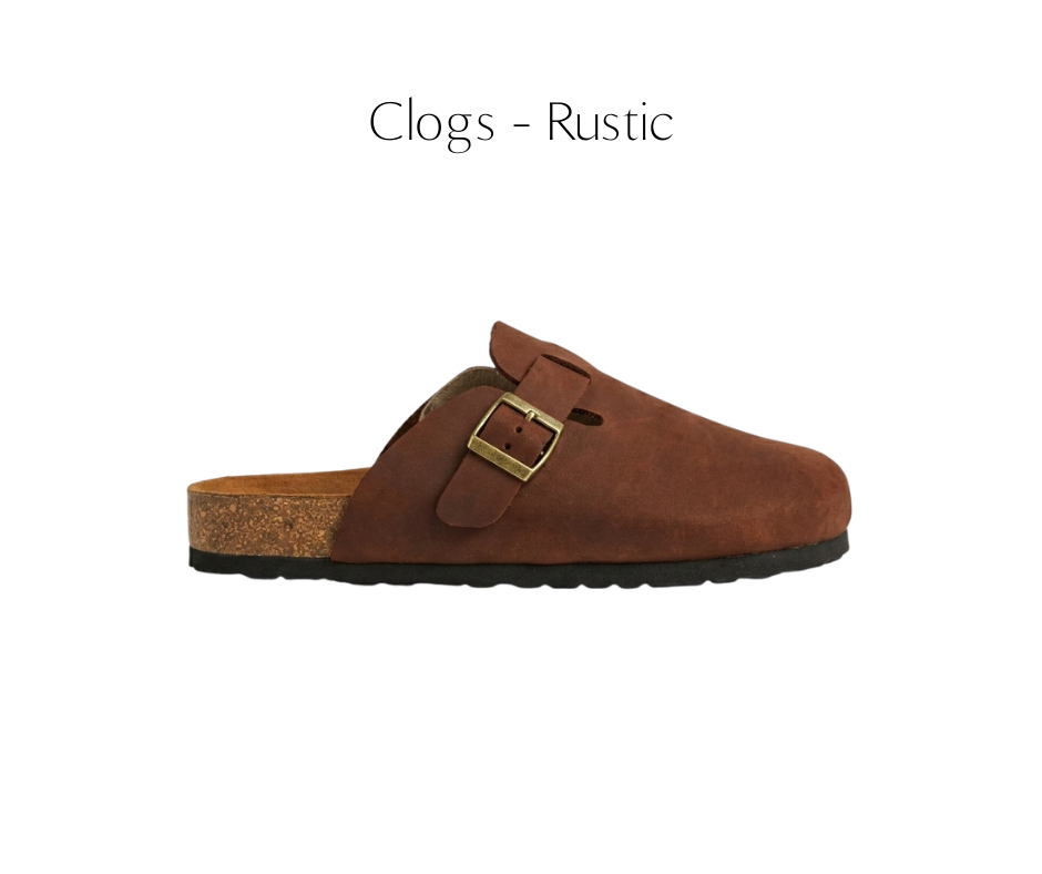 Ilakad Clogs - Rustic Men Genuine Cow Leather Marikina Made