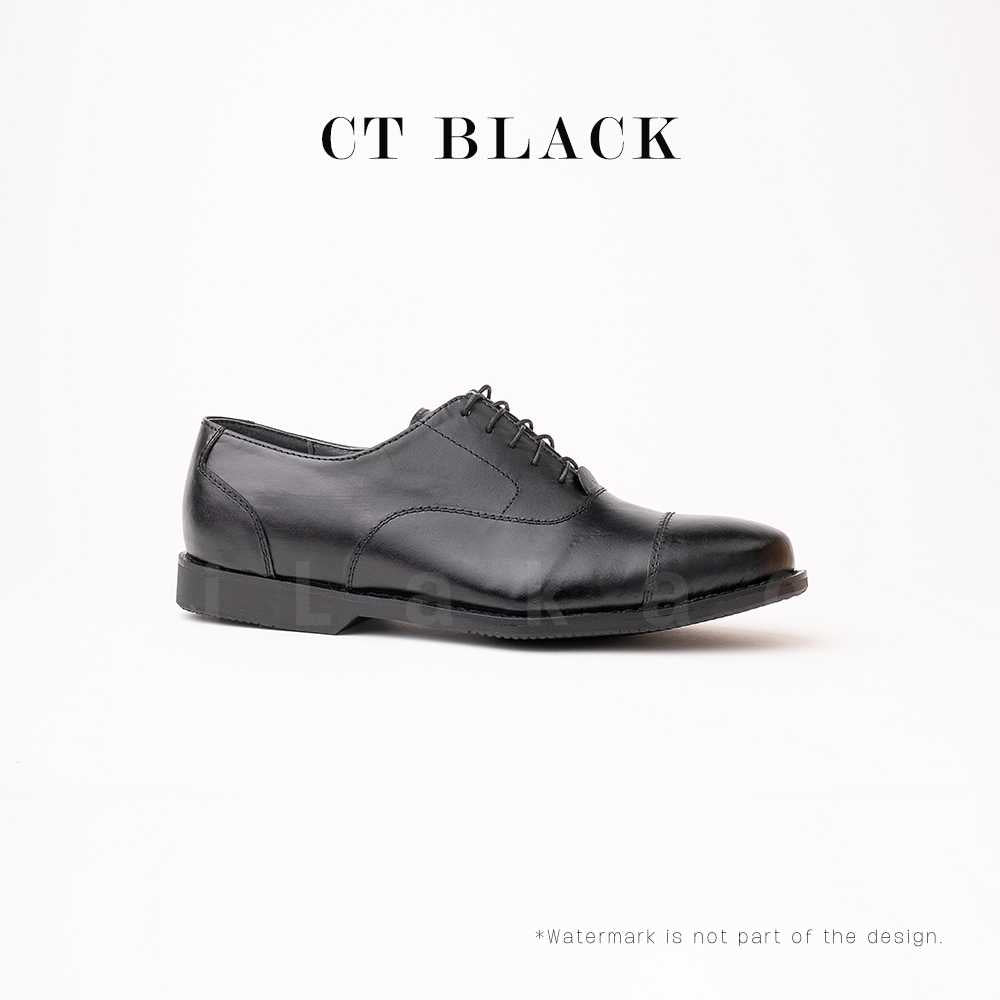 Ilakad Captoe Black Oxford Men Genuine Leather Dress Formal Shoes Marikina Made