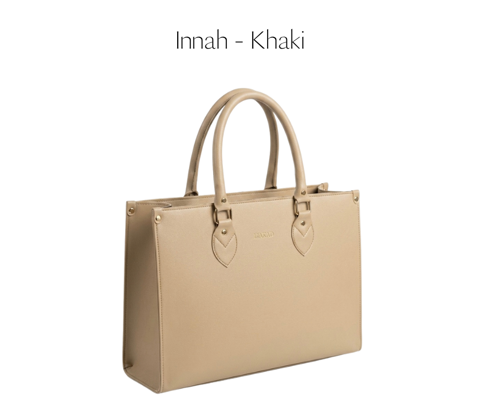 Ilakad Innah Leather Tote Bag (3 COLORS)