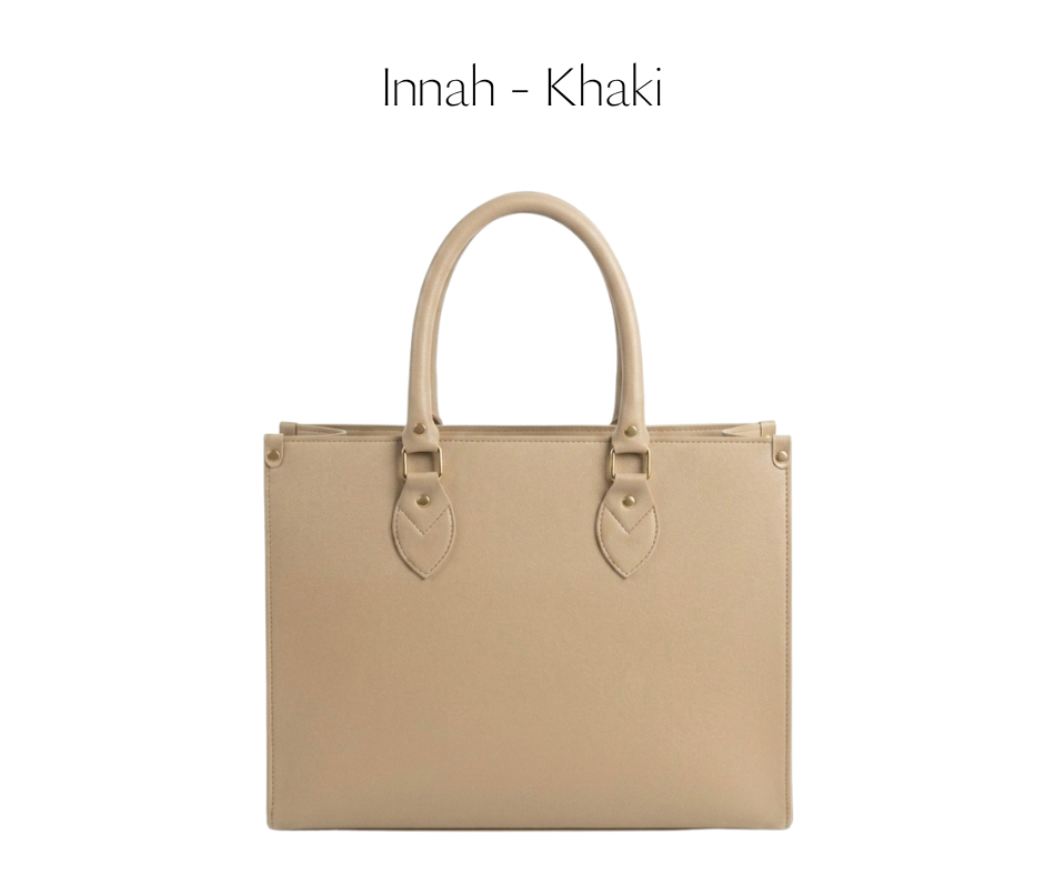 Ilakad Innah Leather Tote Bag (3 COLORS)