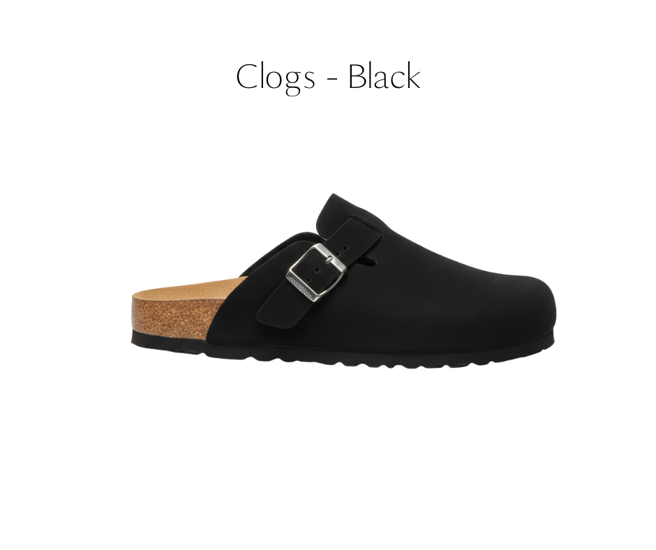 Ilakad Clogs - Black Men Genuine Cow Leather Marikina Made