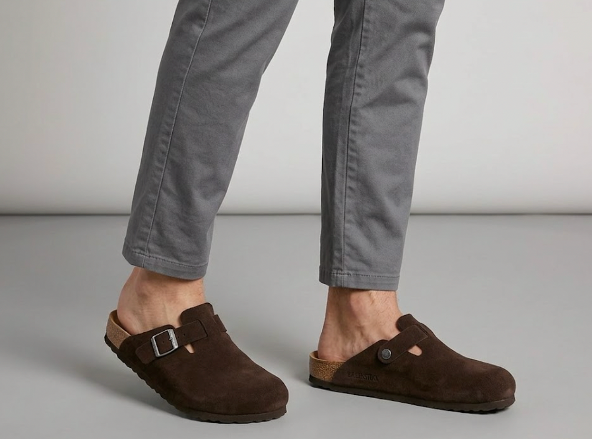 Ilakad Clogs - Brown Men Genuine Cow Leather Marikina Made