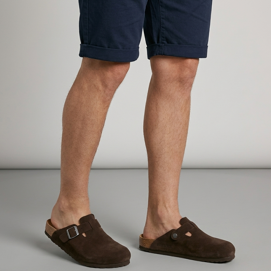 Ilakad Clogs - Brown Men Genuine Cow Leather Marikina Made