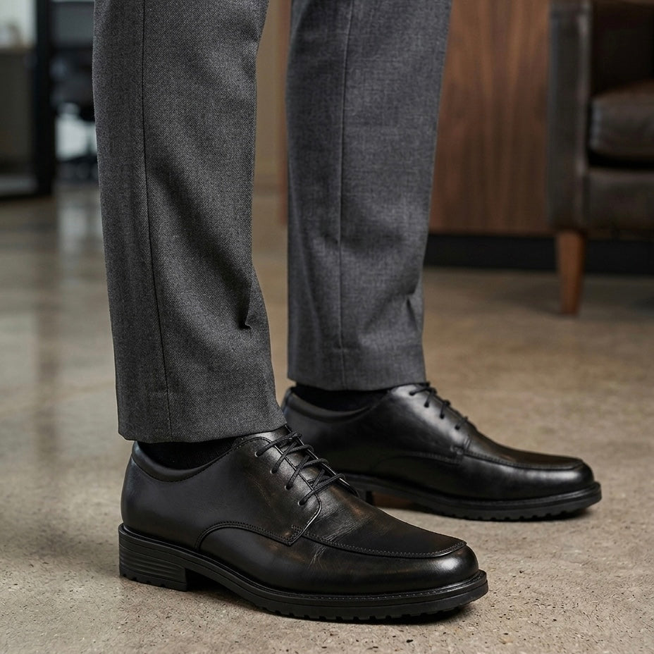 Ilakad Salvatore - Laced Up Genuine Leather Shoes Marikina Made