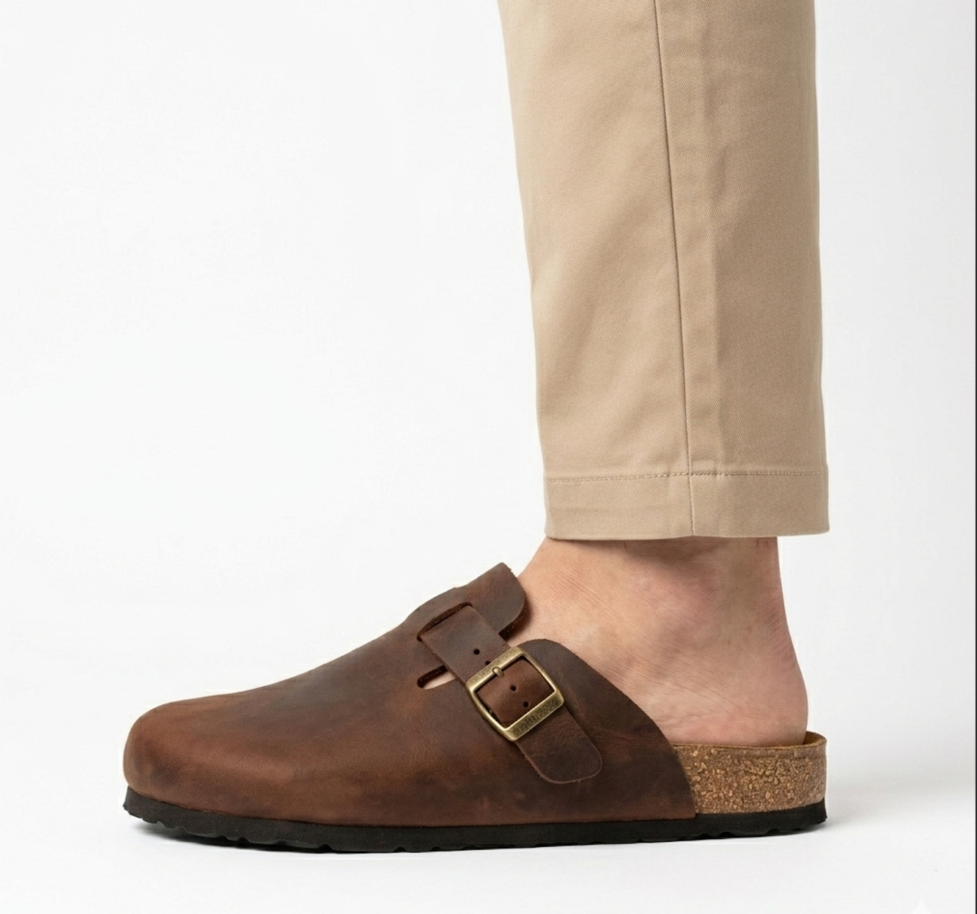 Ilakad Clogs - Rustic Men Genuine Cow Leather Marikina Made