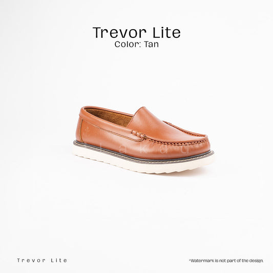 Ilakad Trevor LITE Tan Loafer Rubber Outsole Smart Casual Formal Genuine Leather Shoes Marikina Made