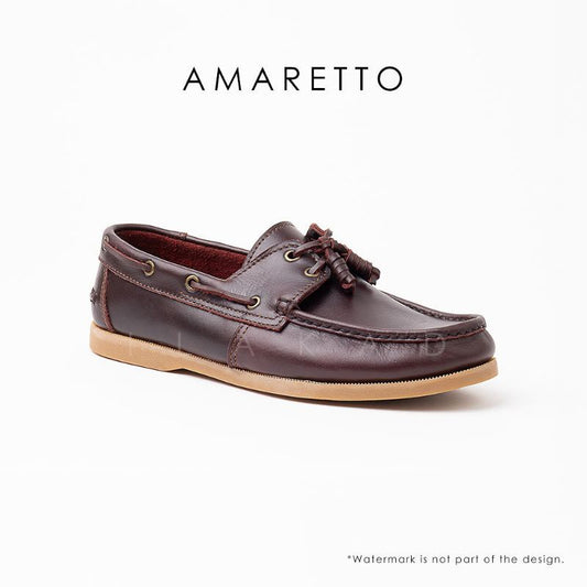 Ilakad Amaretto Boat Shoes Topsider Men Genuine Leather Shoes Marikina Made