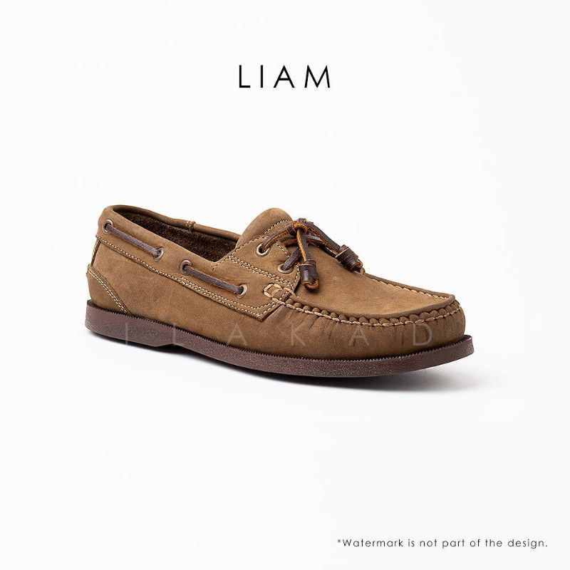 Ilakad Liam Boat Shoes Topsider Men Genuine Leather Shoes Marikina Made