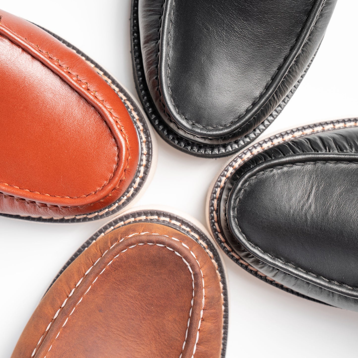 Ilakad Trevor LITE Black / White Loafer Rubber Outsole Smart Casual Formal Genuine Leather Shoes Marikina Made
